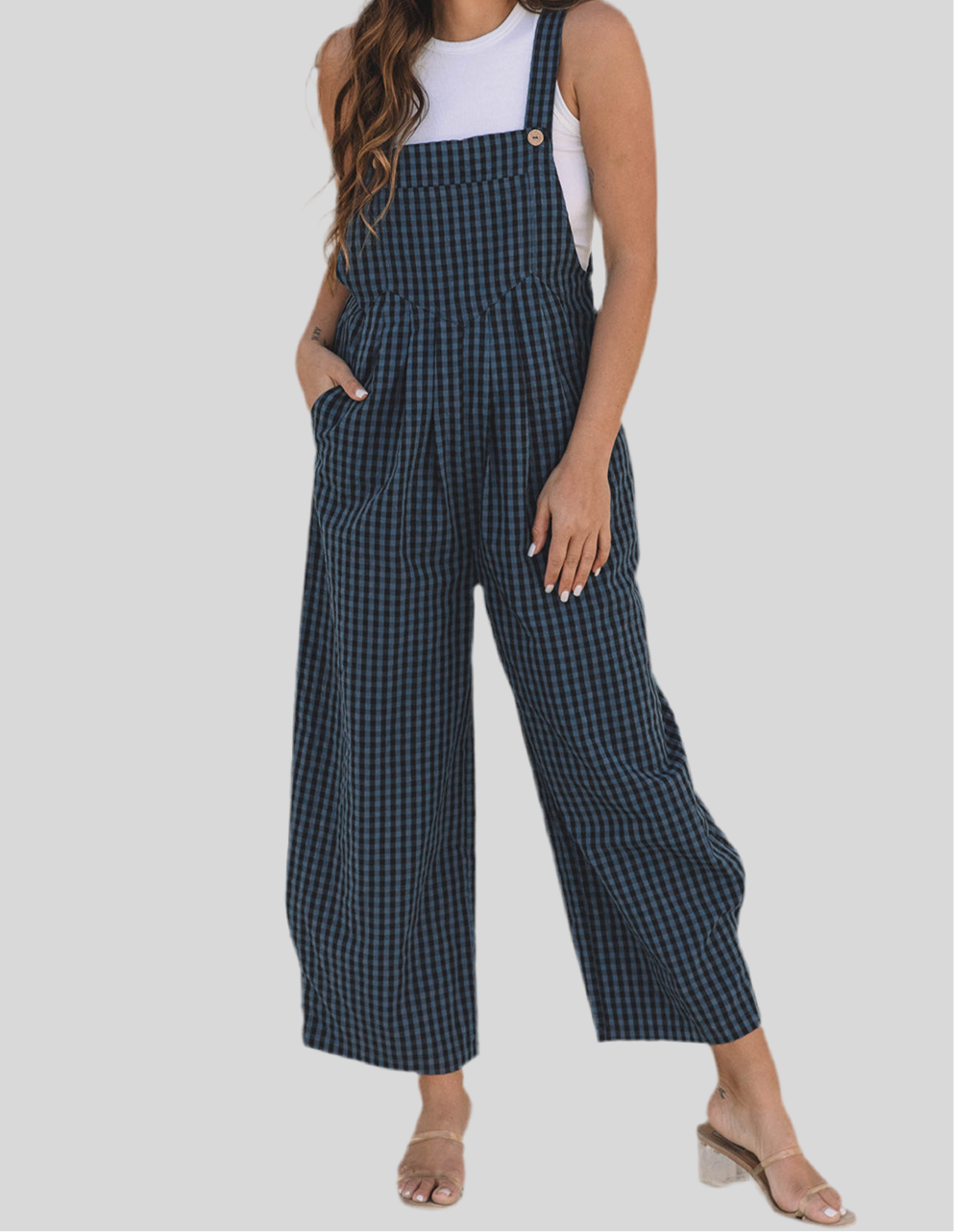 Sailor blue overalls