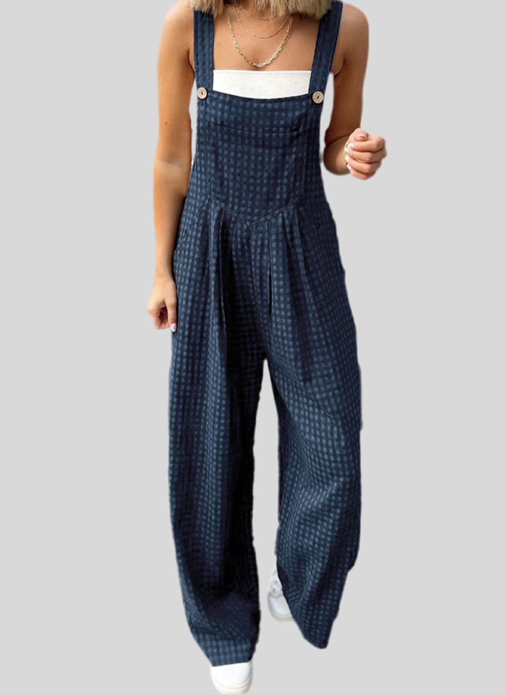 Sailor blue overalls