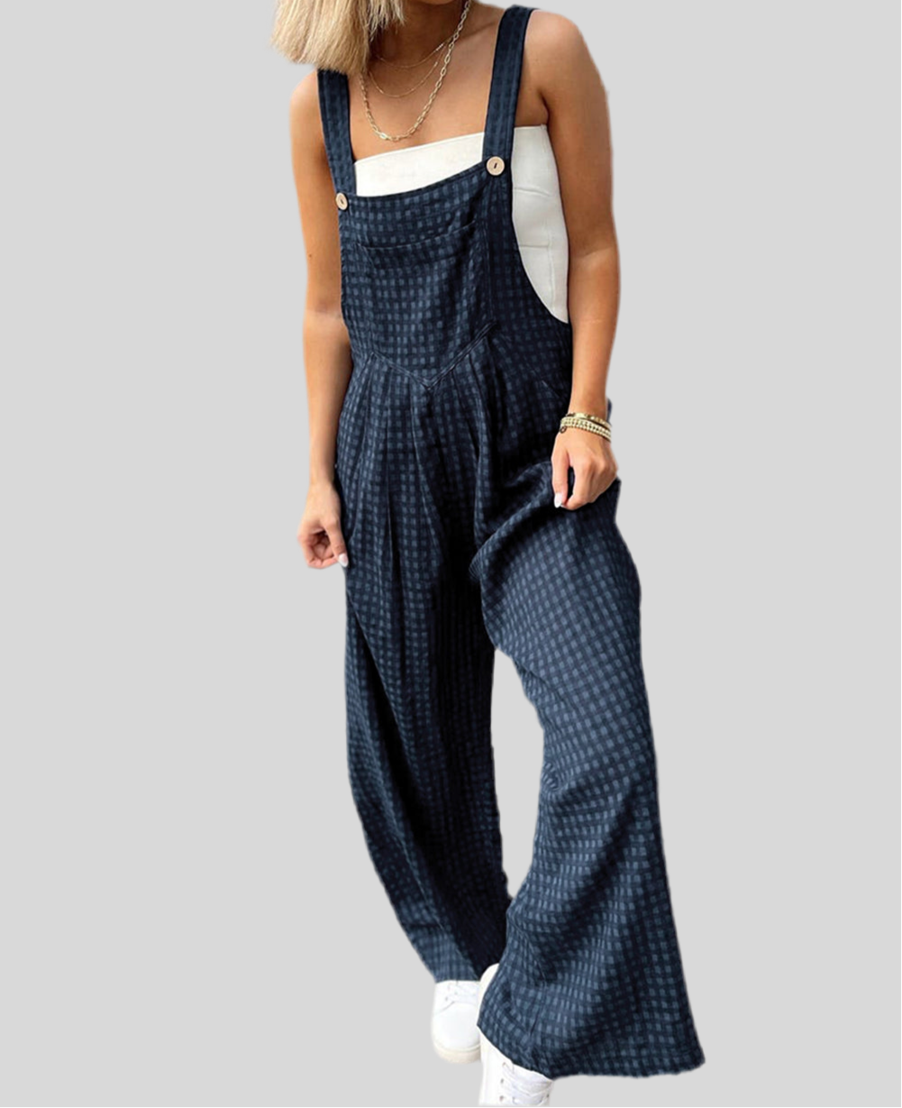 Sailor blue overalls